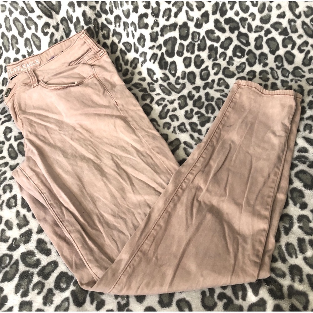 Dusty rose super stretch jeggings